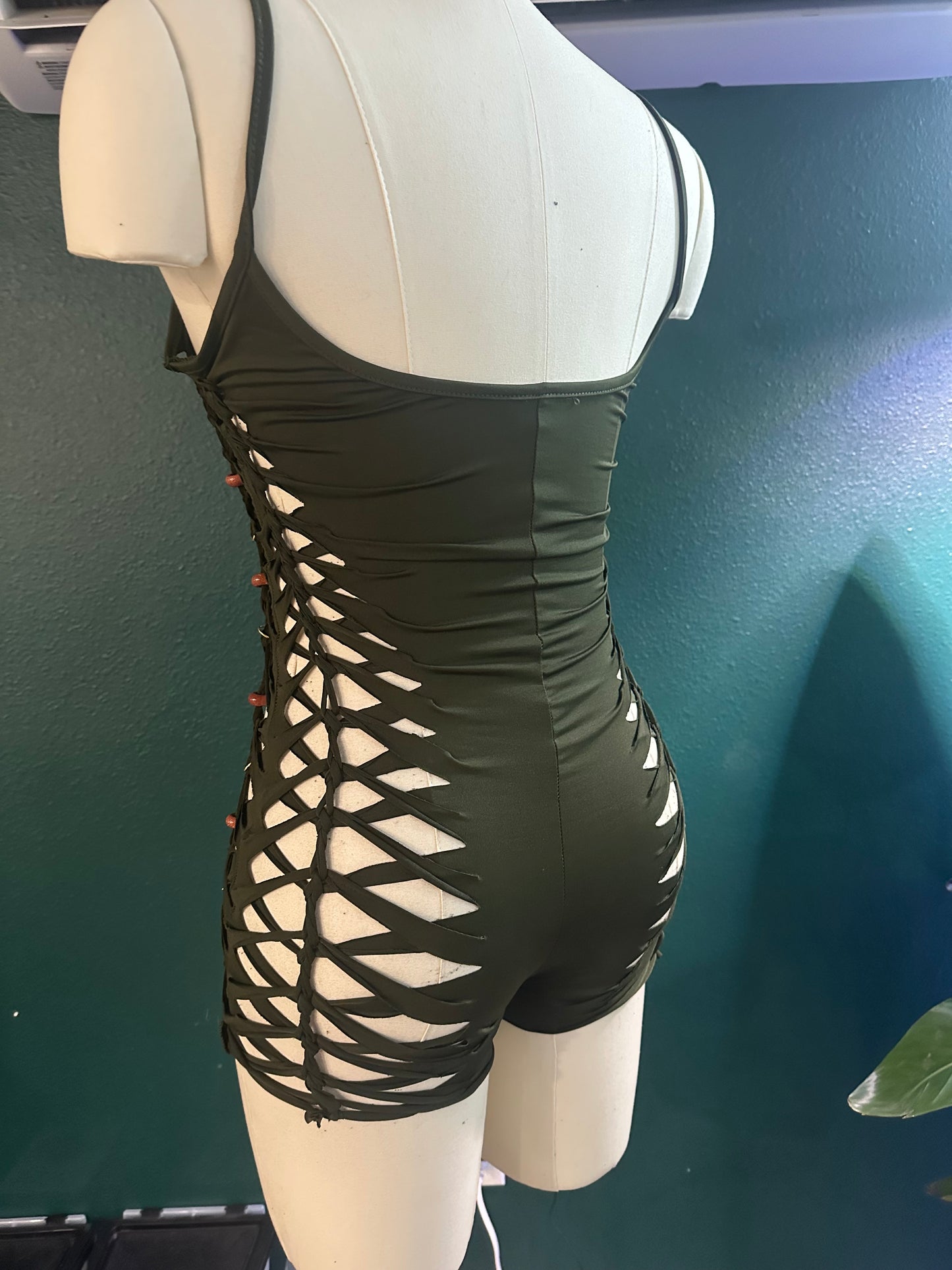 RTS - M/L Romper & Socks Set